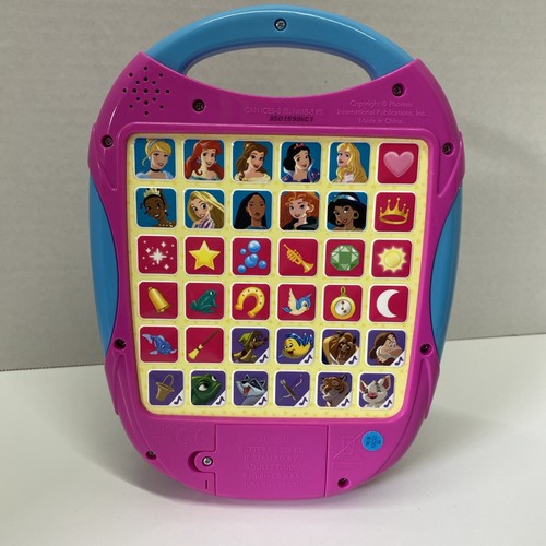 My First Smart Pad Disney Princess Electronic Activity Pad Music Learning Tested - Picture 2 of 2