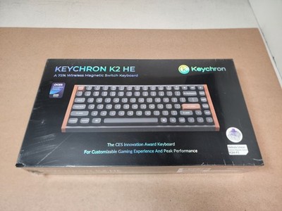 Keychron K2 HE Rapid Trigger 75% Wireless Magnetic Switch Keyboard
