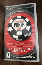 World Series of Poker 2008 Sony PSP PlayStation Portable Complete CIB Tested