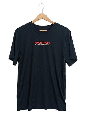 Nike Pro Dri-Fit Sport Shirt Herren Gr. S Schwarz Trainingsshirt