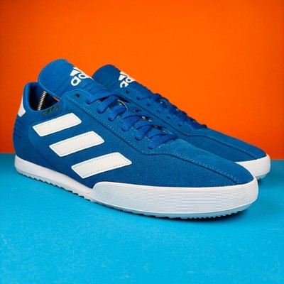 Adidas Copa Super Suede Sneaker - UK8 - Blau Wildleder - Top Zustand