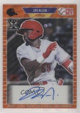 2021 Leaf Pro Set Metal 1989 Orange Wave 2/5 Jay Allen #PA-JA1 Auto uk2