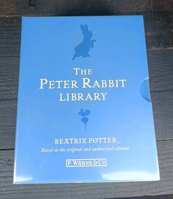 THE PETER RABBIT LIBRARY BY BEATRIX POTTER  - 10 BOOK SET -  BRAND NEW SEALED 