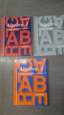 Saxon Algebra 1, 3rd edition: textbook, answe...