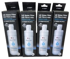 4x Genuine LG LT1000P ADQ747935 NSF Water Filter Fridge Replacement Cartridges