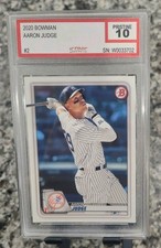 2020 Bowman - Aaron Judge #2 Pristine GEM MT 10 Iconic Nice Clean Card!!
