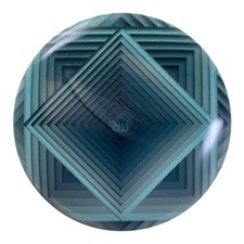 Dynamic Discs Judge Mini Marker Disc | DyeMax | Blue Squares