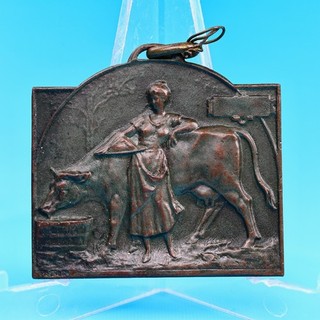 Bronzemedaille Belgien 1904 Comice Concours SPA Vz