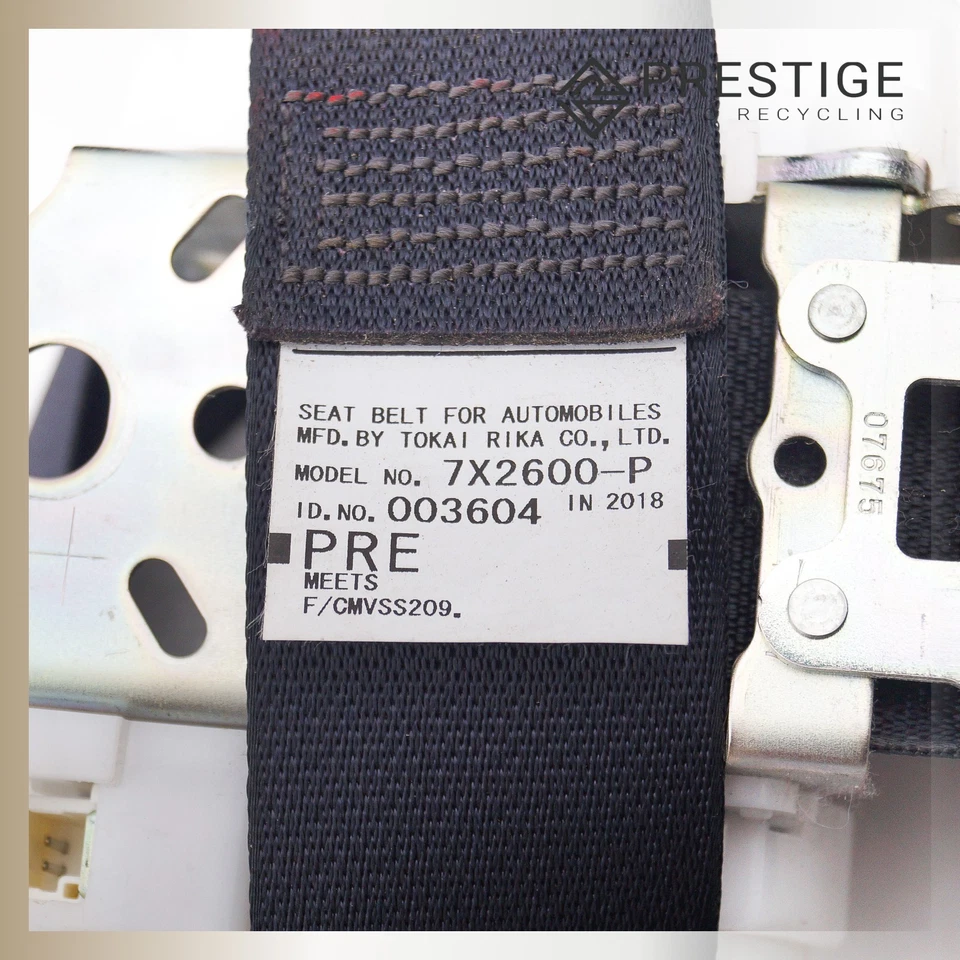 Toyota Mirai 2016-2020 cinturón de seguridad conductor retractor delantero izquierdo 73220-62020-J2 Foto 4 de 4