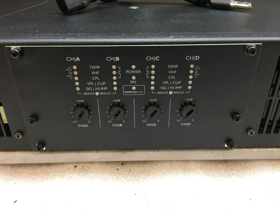 LAB GRUPPEN C5:4X Power Amplifier 600Watts w/ Rack Ears & Power Cord - Image 2 of 4