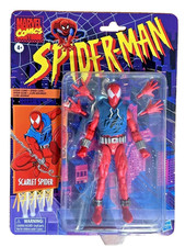 Marvel Legends Series Retro Scarlet Spider Spider-Man 6  Action Figure
