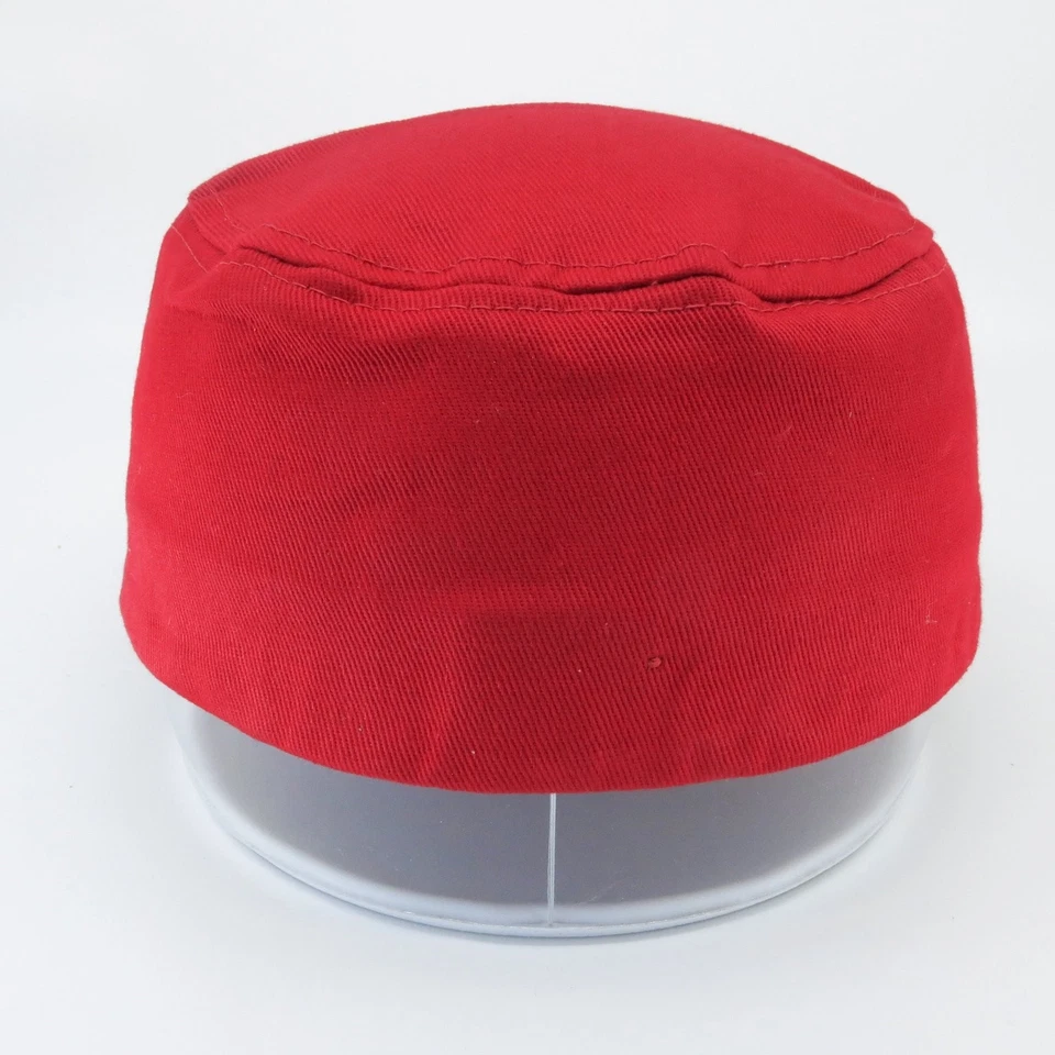 Gorra Lee Hat para hombre roja de cinco paneles de algodón informal ropa de calle Foto 3 de 4