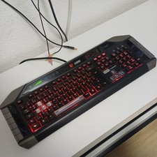 Retro Saitek Cyborg Eclipse Tastatur 