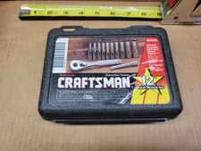 Craftsman Usa 12-piece 14 Drive Sae Socket Set No 34781 Craftsman Usa 12-piece 14 Drive Sae Socket Set No 34781