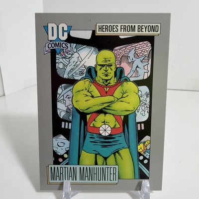 1991 DC Comics Impel Series 1 - Heroes from Beyond Martian Manhunter #121  (123)