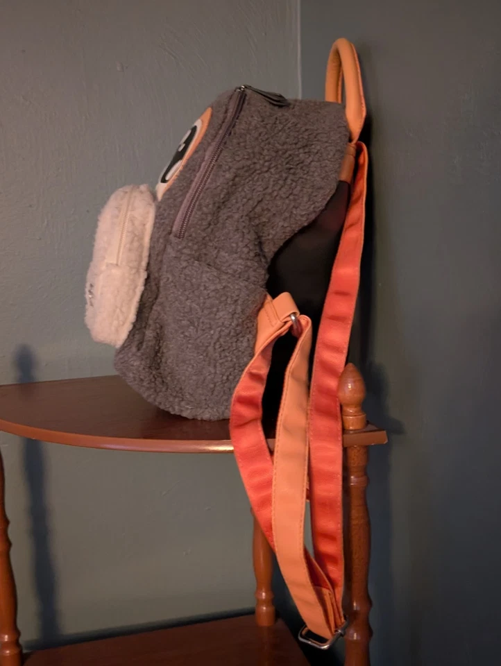 Star Wars Bioworld Disney Porg Mochila Bolso Libro Mini Foto 3 de 4