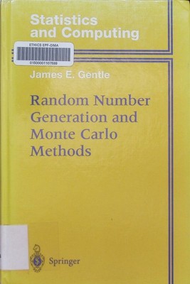 Random number generation and Monte Carlo methods James E. Gentle. Statistics and