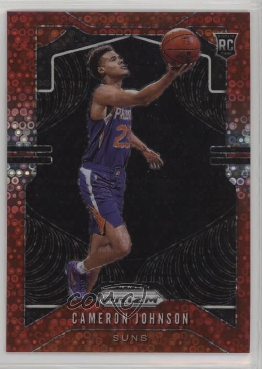 2019-20 Panini Prizm Rookie Fast Break Red 26/125 Cameron Johnson #257 1f8v