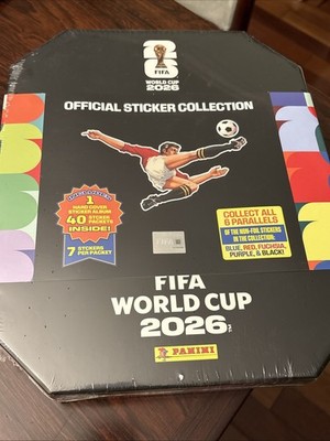 2026 Panini Soccer FIFA World Cup Sticker Stadium Box Costco Exclusive HardCover