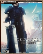 Final Fantasy VII Crisis Core Bradygames Official Strategy Game Guide W/Fold-Out
