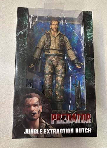 NECA Predator 30th Anniversary Jungle Extraction Dutch Action Figure