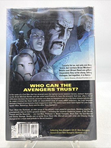 NEW AVENGERS, VOL. 4 By Brian Michael Bendis & Brian Reed - Hardcover - Foto 2 di 23