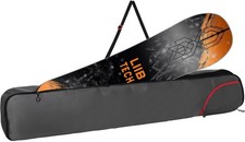 Navaris Snowboard Bag for Men and Women - 157 cm - with Side 157 cm, Grey