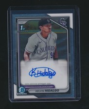 KELVIN HIDALGO 2024 BOWMAN CHROME 1ST RC AUTO #CPA-KHI