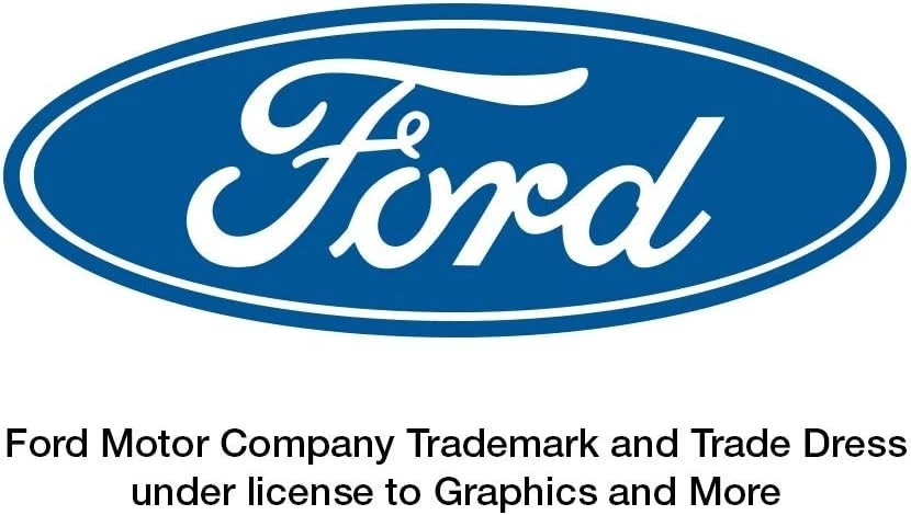 4 peças adesivos para centro de roda Ford 65 mm cubo aro emblema emblema preto - Imagem 2 de 4