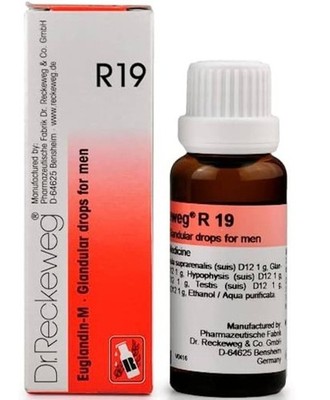 Dr. Reckeweg R19 Glandular Drops for Men - 22 ml
