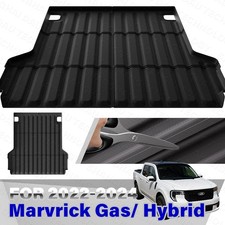 4.5ft 54.4" Truck Bed Mat for 2022-26 Ford Maverick Hybrid/Gas Black Cargo Liner
