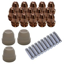 Plasma Cutter Consumables Sets for LT5000D and Brown Color CT520D 33-Piece 