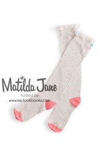 Matilda Jane Once Upon a Time Fan Knee High Socks Size Medium NWT