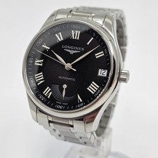 Longines Master Collection Power Reserve L.693.2 Steel Black Dial 42mm Auto 7