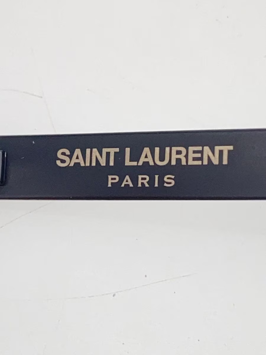 Occhiali da sole YVES SAINT LAURENT metallo nero trasparente uomo