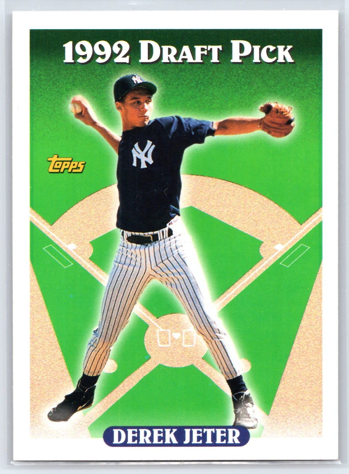 1993 Topps - Derek Jeter #98 (RC) Yankees NM Free Shipping