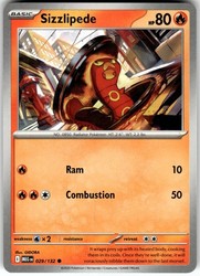 Sizzlipede 029/132 Mega Evolution Common