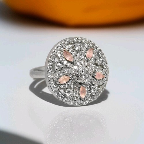 Diomonds Ring Adjustable Micro Diomonds Handmade Ring For Women Gift For Her ''' - Picture 4 of 7
