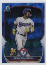 2023 Bowman Sapphire Edition Chrome Prospects Luisangel Acuna Acuña 1n1n