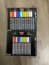 Premium Oil-Based Paint Pens by Craft Smart 12ct 2 Asstd Colors