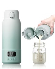 Portable Bottle Warmer Extended Battery Life - Dual Heating Modes for Breast ...