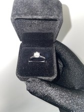 VVS1 Moissanite Engagement Ring