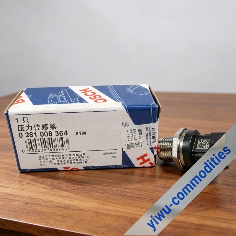 New 0281006364 Bosch Common Rail Pressure Sensor