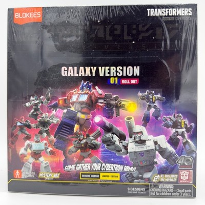 Blokees Transformers Galaxy Version 01 Roll Out Sealed Set of 9 Boxes - In Stock