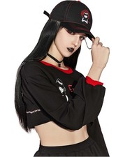 Emily the Strange Baseball Cap Black Dad Hat Women Men Classic Fitness Runnin...