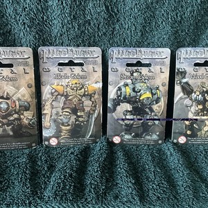 Mage Knight Metal Limited Edition Miniatures Golem Lot of 4 WizKids RPG NIB DND