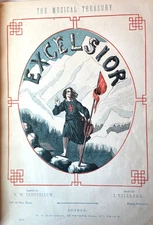 Rare 1850s MUSICAL BOUQUET Album~186pp Victorian Sheet Music w/ Color Covers🎄