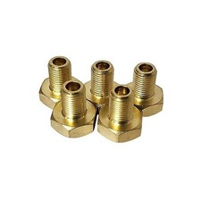 AD1 Pack of 5 Large Bore Tire Valve Adapters for OTR, Truck and Farm Tires -