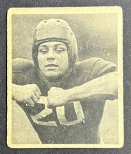 Vintage 1948 Bowman Football #82John Cannady (RC) New York Giants