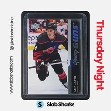 2021 UPPER DECK #745 SETH JARVIS YOUNG GUNS RC ROOKIE